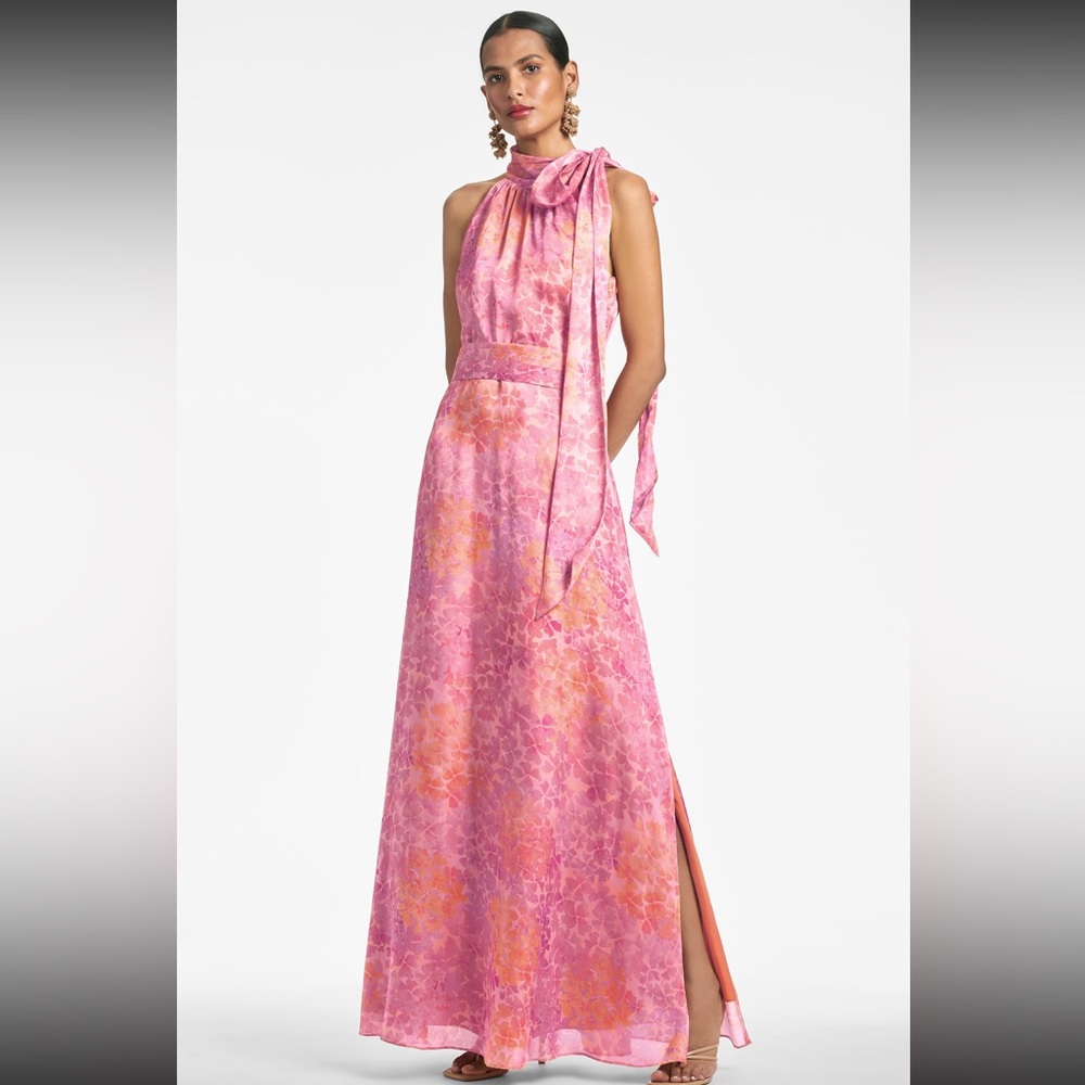 Sachin + Babi Kayla Gown- Pastel Hydrangea - Picture 2 of 6